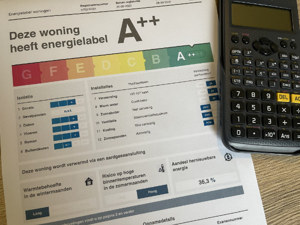 Energielabel kosten